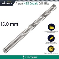 (image for) Hss Cobalt Din 338 15mm Bulk