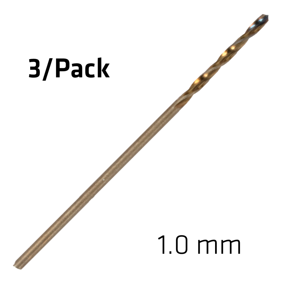 (image for) Hss Sprint Master 1.0 Mm X3 Sleeved Din338 Alpen Drill Bit