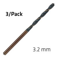 (image for) Hss Sprint Master 3.2mm X3 Sleeved Din338 Alpen Drill Bit