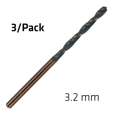 (image for) Hss Sprint Master 3.2mm X3 Sleeved Din338 Alpen Drill Bit