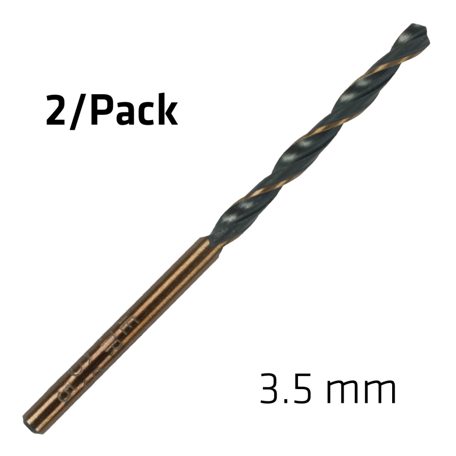 (image for) Hss Sprint Master 3.5mm X2 Sleeved Din338 Alpen Drill Bit