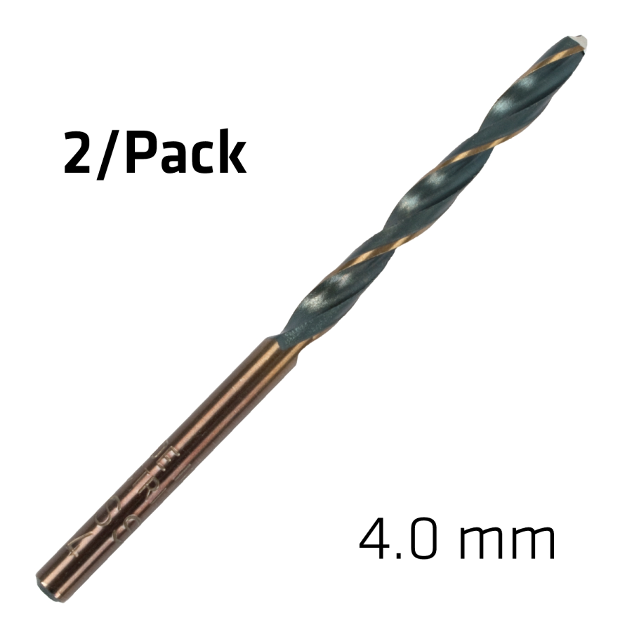 (image for) Hss Sprint Master 4.0mm X2 Sleeved Din338 Alpen Drill Bit