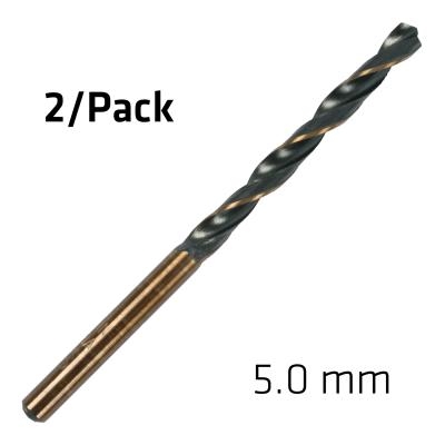 (image for) Hss Sprint Master 5.0mm X2 Sleeved Din338 Alpen Drill Bit