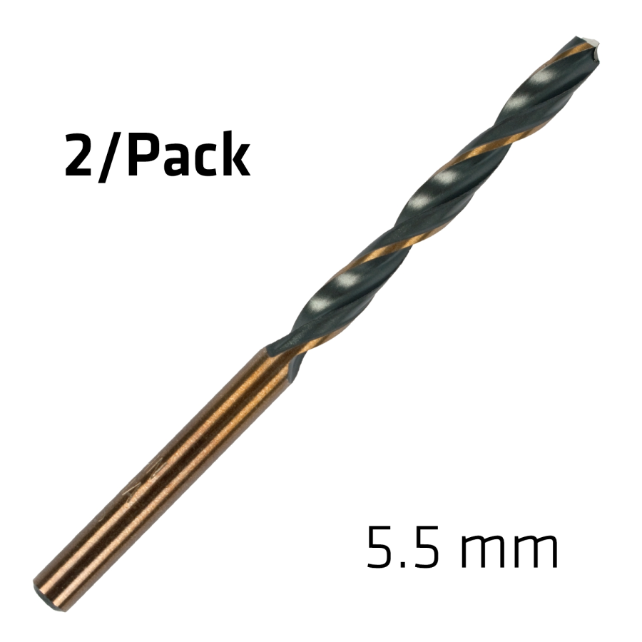 (image for) Hss Sprint Master 5.5mm X2 Sleeved Din338 Alpen Drill Bit