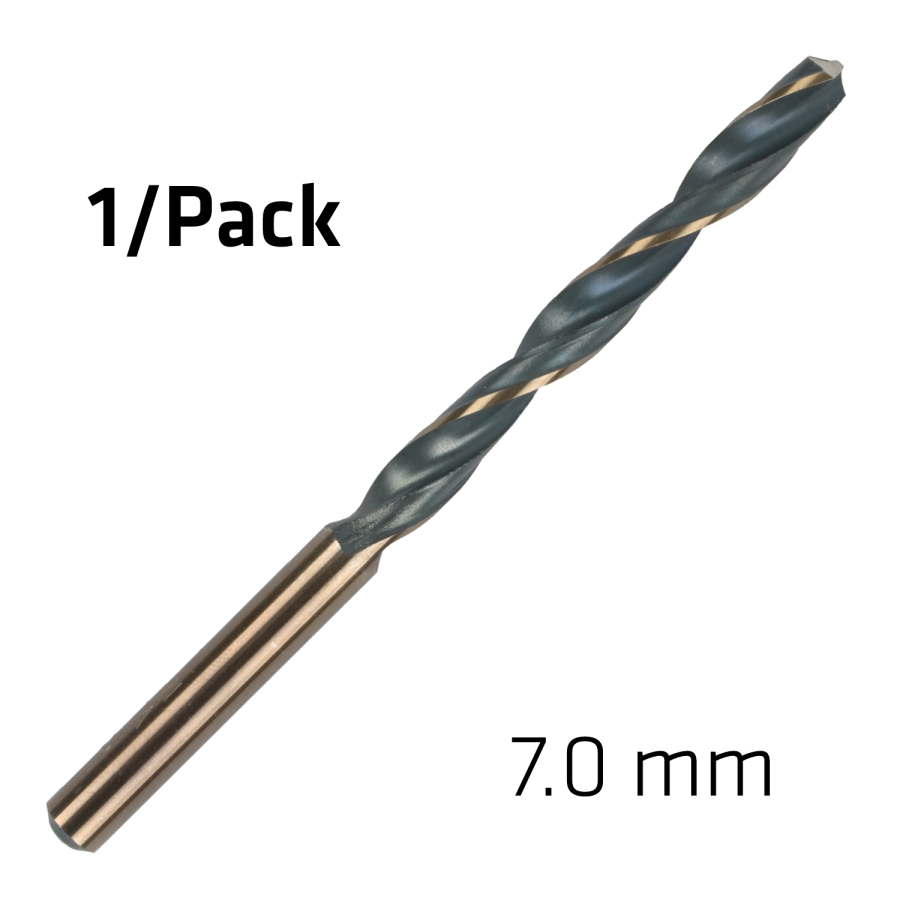 (image for) Hss Sprint Master 7.0mm X1 Sleeved Din338 Alpen Drill Bit