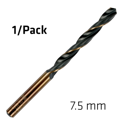 (image for) Hss Sprint Master 7.5mm X1 Sleeved Din338 Alpen Drill Bit