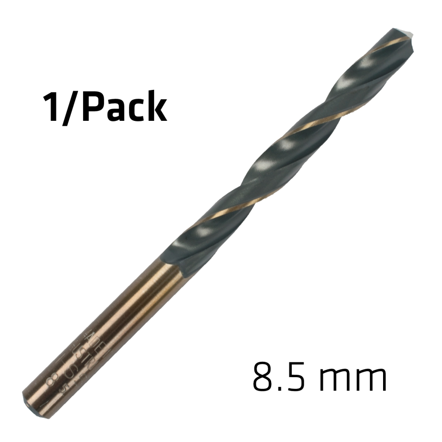 (image for) Hss Sprint Master 8.5mm X1 Sleeved Din338 Alpen Drill Bit