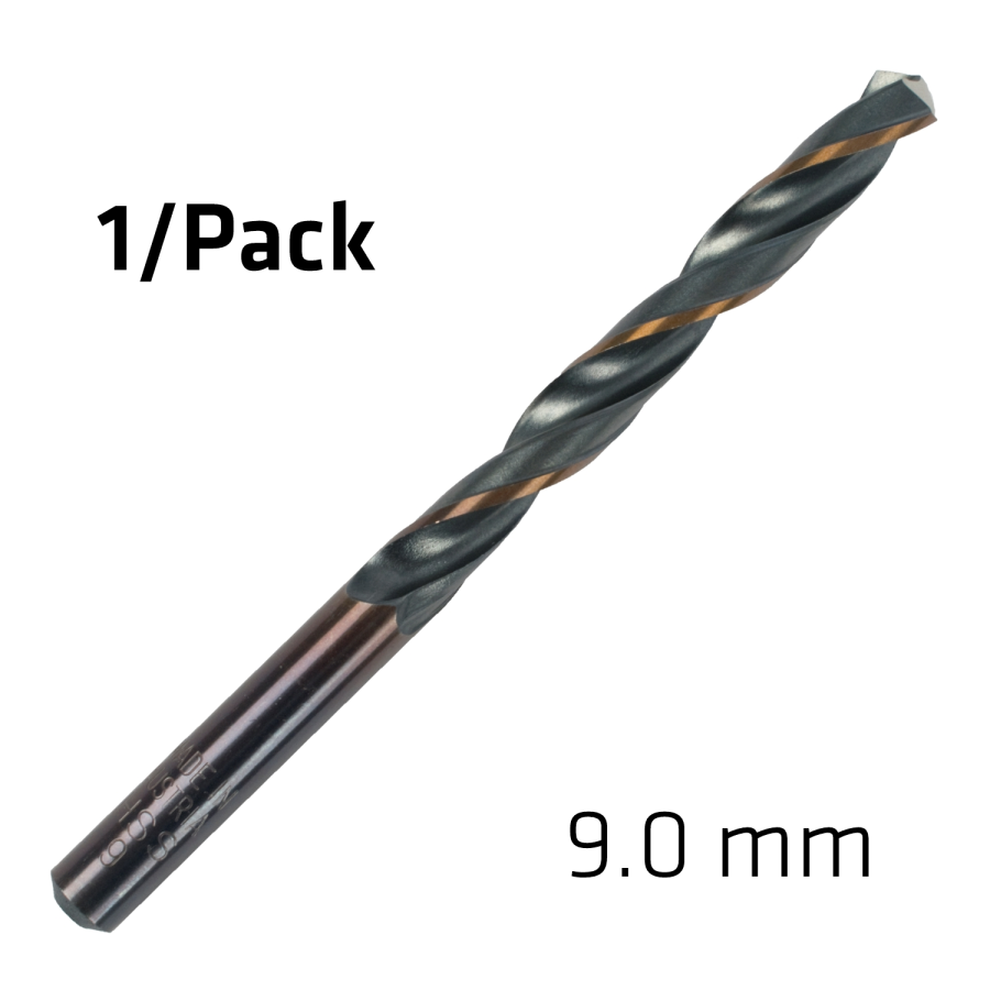 (image for) Hss Sprint Master 9.0mm X1 Sleeved Din338 Alpen Drill Bit