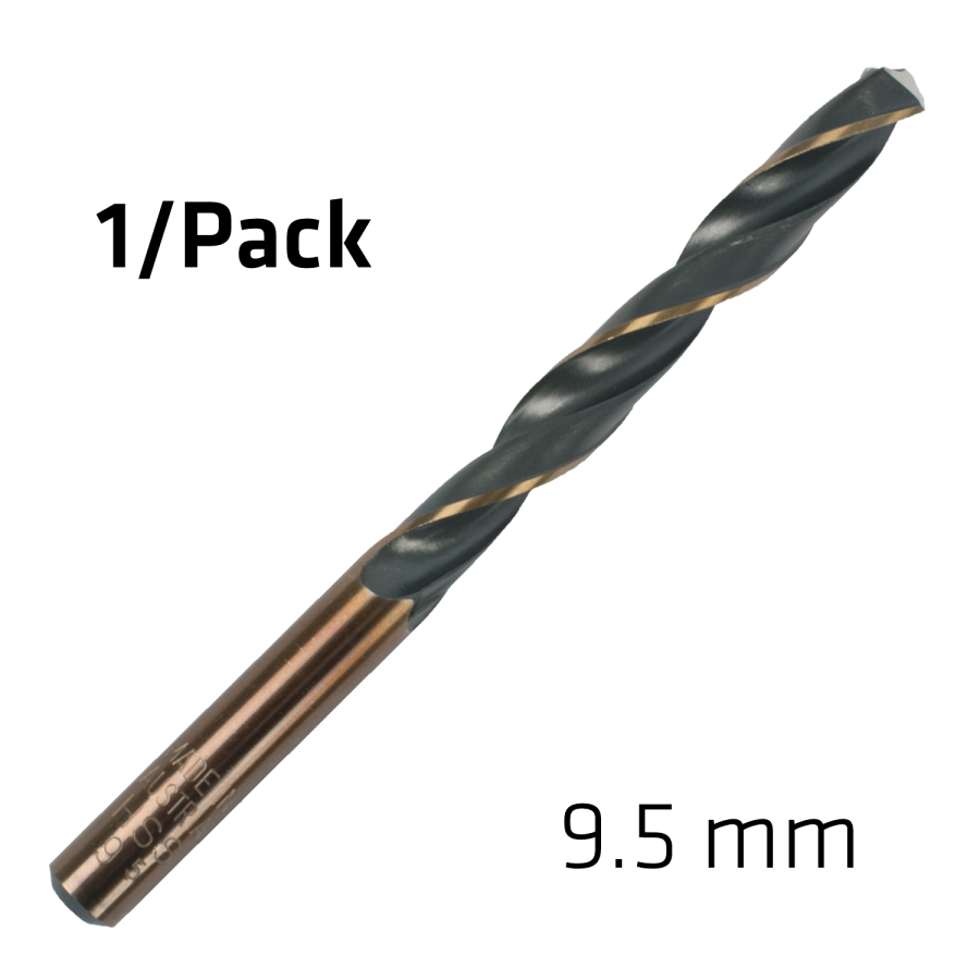(image for) Hss Sprint Master 9.5mm X1 Sleeved Din338 Alpen Drill Bit