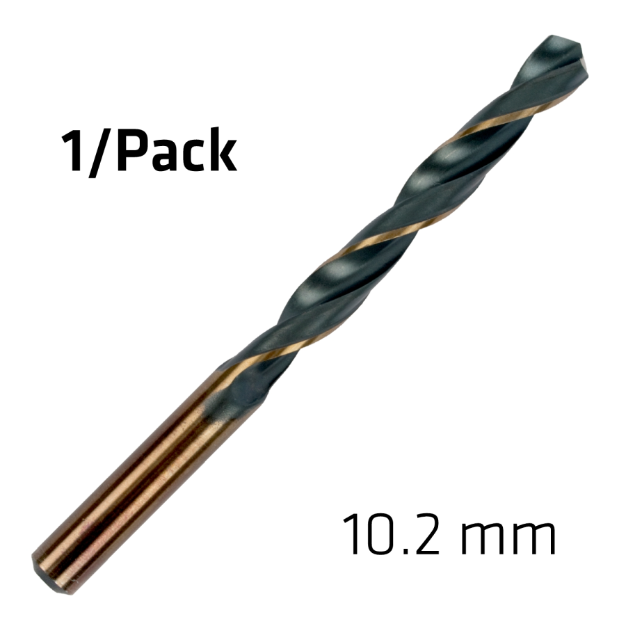 (image for) Hss Sprint Master 10.2mm X1 Sleeved Din338 Alpen Drill Bit