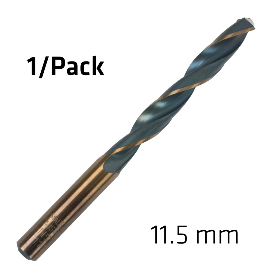 (image for) Hss Sprint Master 11.5mm X1 Sleeved Din338 Alpen Drill Bit