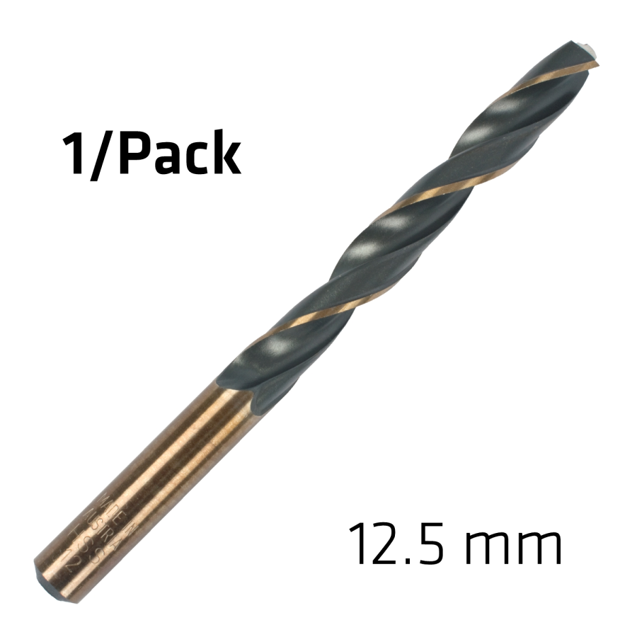 (image for) Hss Sprint Master 12.5mm X1 Sleeved Din338 Alpen Drill Bit