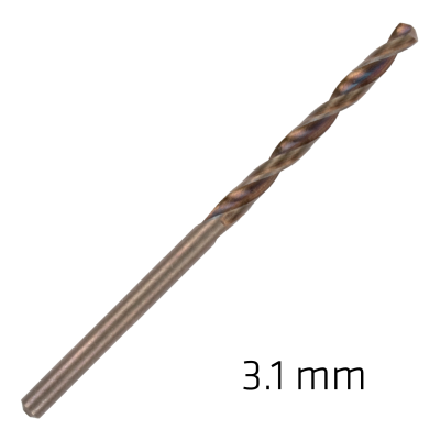 (image for) Hss Sprint Master 3.1mm Bulk Din 338 Alpen Drill Bit