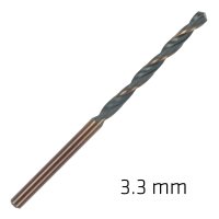 (image for) Hss Sprint Master 3.3mm Bulk Din 338 Alpen Drill Bit