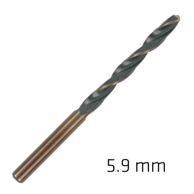 (image for) Hss Sprint Master 5.9mm Bulk Din 338 Alpen Drill Bit