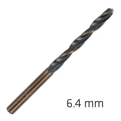 (image for) Hss Sprint Master 6.4mm Bulk Din 338 Alpen Drill Bit