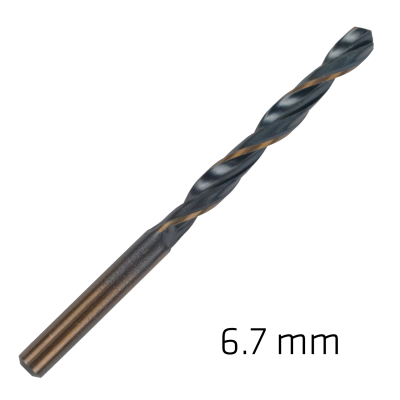 (image for) Hss Sprint Master 6.7mm Bulk Din 338 Alpen Drill Bit