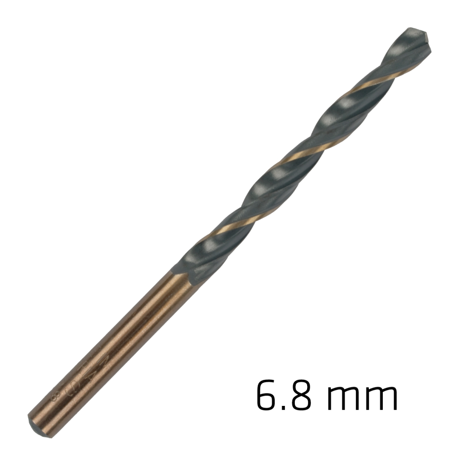(image for) Hss Sprint Master 6.8mm Bulk Din 338 Alpen Drill Bit
