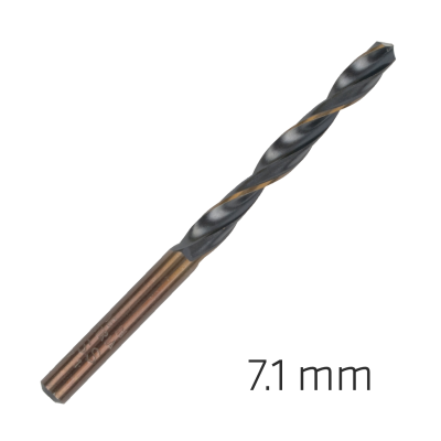 (image for) Hss Sprint Master 7.1mm Bulk Din 338 Alpen Drill Bit