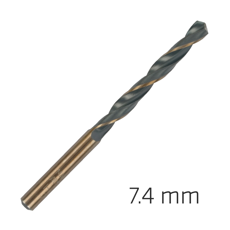 (image for) Hss Sprint Master 7.4mm Bulk Din 338 Alpen Drill Bit