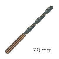(image for) Hss Sprint Master 7.8mm Bulk Din 338 Alpen Drill Bit