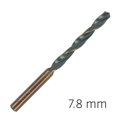 (image for) Hss Sprint Master 7.8mm Bulk Din 338 Alpen Drill Bit