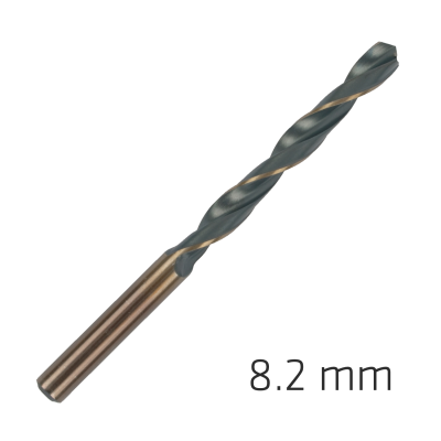 (image for) Hss Sprint Master 8.2mm Bulk Din 338 Alpen Drill Bit