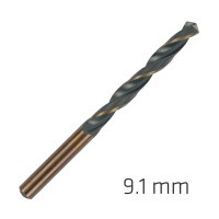 (image for) Hss Sprint Master 9.1mm Bulk Din 338 Alpen Drill Bit
