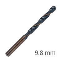 (image for) Hss Sprint Master 9.8mm Bulk Din 338 Alpen Drill Bit