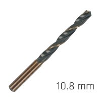 Hss Sprint Master 10.8mm Bulk Din 338 Alpen Drill Bit (image for) Hss Sprint Master 10.8mm Bulk Din 338 Alpen Drill Bit