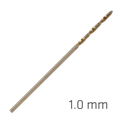 (image for) Hss Sprint Master 1.0mm 10-pack Hang Tag Din 338 Alpen Drill Bits