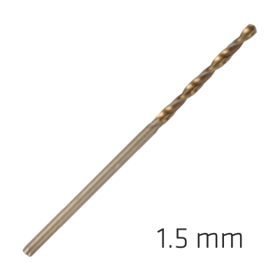 (image for) Hss Sprint Master 1.5mm 10-pack Hang Tag Din 338 Alpen Drill Bits