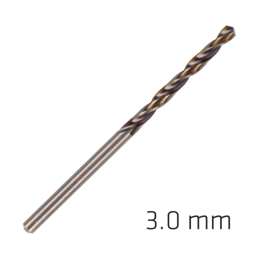 (image for) Hss Sprint Master 3.0mm 10-pack Hang Tag Din 338 Alpen Drill Bits
