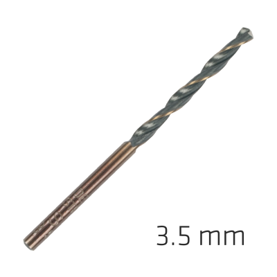(image for) Hss Sprint Master 3.5mm 10-pack Hang Tag Din 338 Alpen Drill Bits