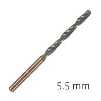 (image for) Hss Sprint Master 5.5mm 10-pack Hang Tag Din 338 Alpen Drill Bits