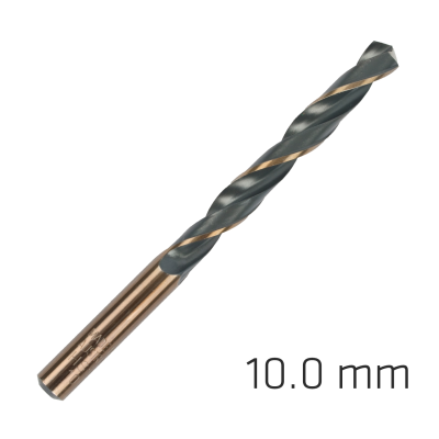 (image for) Hss Sprint Master 10.0mm 10-pack Hang Tag Din 338 Alpen Drill Bits