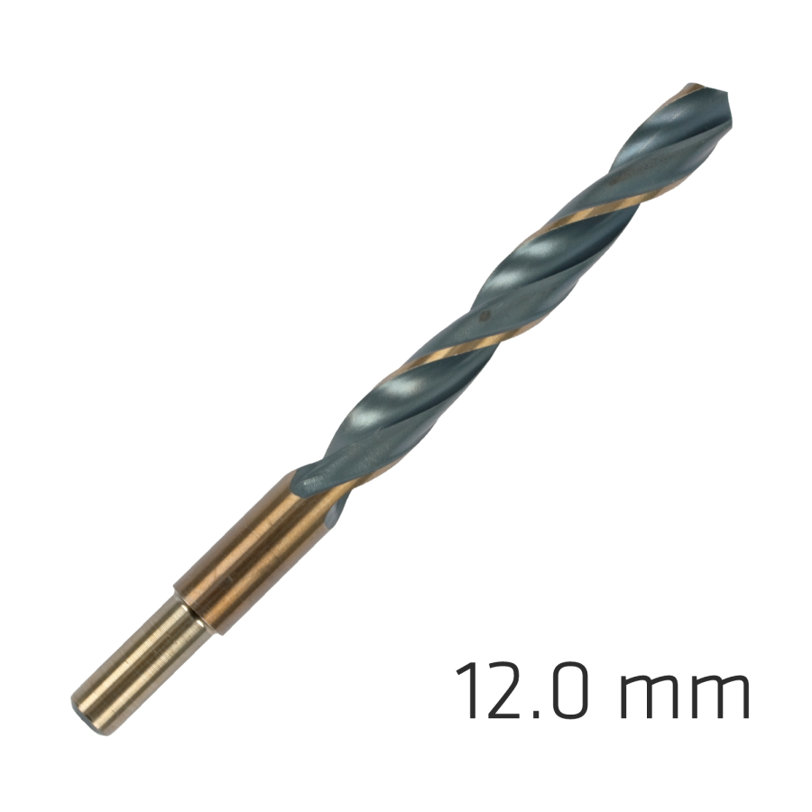 (image for) Hss Sprint Master 12.0mm Red Shank 9.5mm X1 Sleeved Din338 Alpen Drill