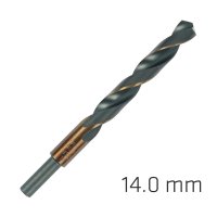 (image for) Hss Sprint Master 14.0mm Red Shank 9.5mm X1 Sleeved Din338 Alpen Drill