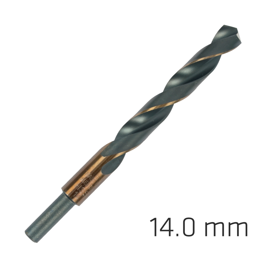 (image for) Hss Sprint Master 14.0mm Red Shank 9.5mm X1 Sleeved Din338 Alpen Drill