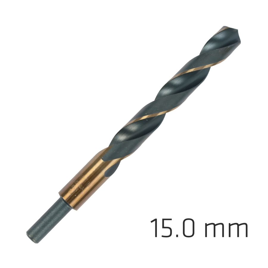 (image for) Hss Sprint Master 15.0mm Red Shank 9.5mm X1 Sleeved Din338 Alpen Drill