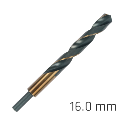 (image for) Hss Sprint Master 16.0mm Red Shank 9.5mm X1 Sleeved Din338 Alpen Drill
