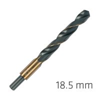 (image for) Hss Sprint Master 18.5mm Red Shank 12.5mm X1 Sleeved Din338 Alpen Dril