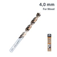 (image for) Timber Twist 4.0mm Wood Drill Bit Sleeved
