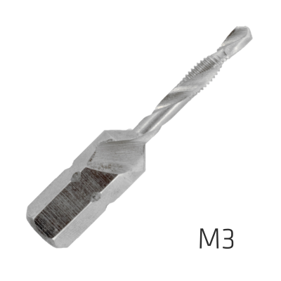(image for) Alpen Combination Tap Plw M3 1/4' Shank