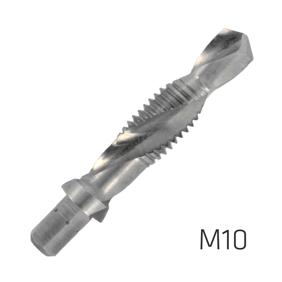 (image for) Alpen Combination Tap Plw M10 1/4' Shank