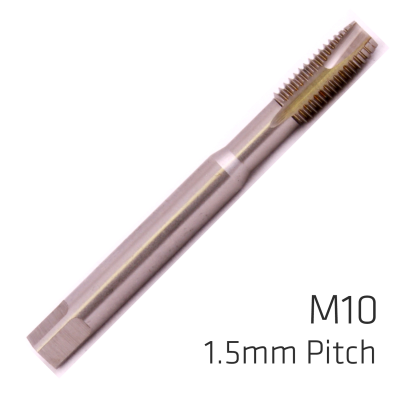 (image for) Machine Tap Cobalt 10mm Spiral Fluted In Pouch 1.5mm Pitch