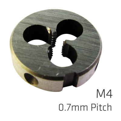(image for) Machine Die Cobalt 4mm Spiral Point In Pouch 0.7mm Pitch