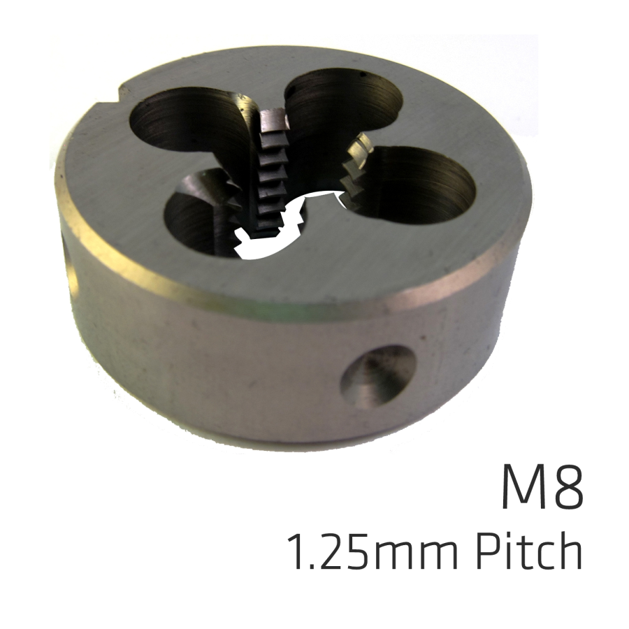 (image for) Machine Die Cobalt 8mm Spiral Point In Pouch 1.25mm Pitch