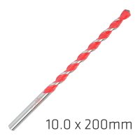 Profi Multicut Drill Bit 10 X 200mm (image for) Profi Multicut Drill Bit 10 X 200mm