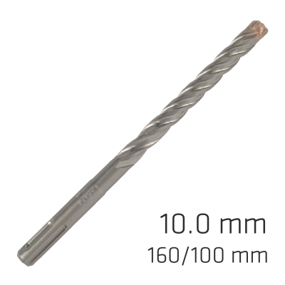 (image for) Force X 10.0 X160/100 Sds-plus Rebar Drill Bit X4 Cutting Edges - Bulk